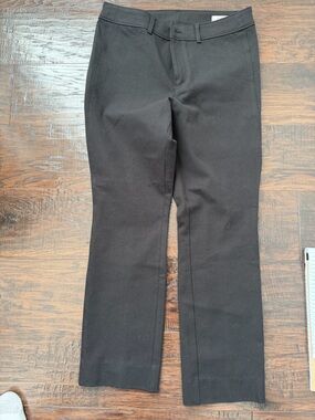 Women’s Black Straight-Leg Dress Pants